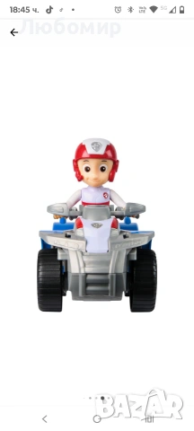 Комплект фигурка и превозно средство Paw Patrol, Ryder, снимка 3 - Други - 53417865