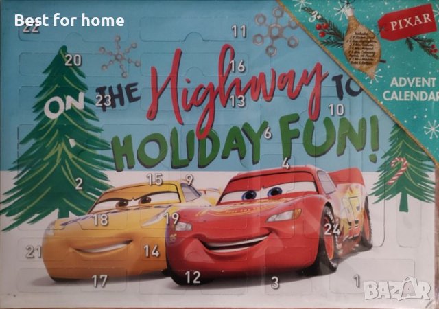 Коледен адвент календар Paw Patrol, Disney Cars, Princess, снимка 6 - Други - 42937077