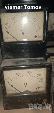 Вольтметри обхват 500в
