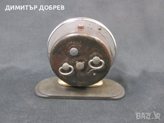 СТАР РЕТРО СОЦ СССР НАСТОЛЕН МЕХАНИЧЕН ЧАСОВНИК БУДИЛНИК СЛАВА ДРУЖБА СЛОНЧЕ, снимка 3 - Антикварни и старинни предмети - 40496497