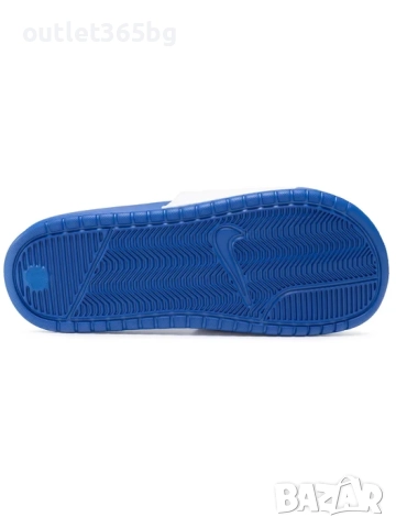 Nike - Чехли Benassi Jdi 343880 410 Бял №42.5 Оригинал Код 180, снимка 5 - Мъжки чехли - 52770593
