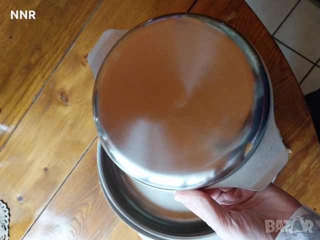 Саханче чиния алпака , снимка 2 - Чинии - 52319431