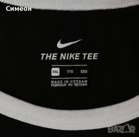 Nike НОВ оригинален потник 2XL Найк памучен спортен потник тренировки, снимка 3 - Спортни дрехи, екипи - 37478716