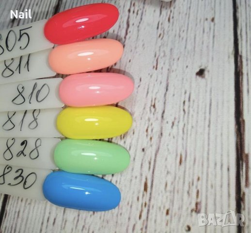 COCO геллак 50 цвята , снимка 15 - Продукти за маникюр - 43854323