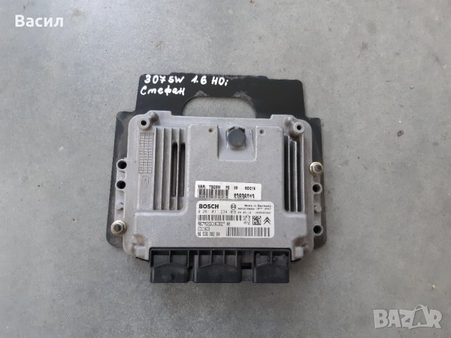 Компютър двигател Peugeot 307 SW 1.6 HDI 1.6hdi 110к.с Пежо 307 СВ Комби 1.6 ХДИ 1.6хди pejo