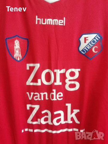 FC Utrecht Hummel оригинална тениска фланелка Утрехт размер L , снимка 3 - Тениски - 43436986