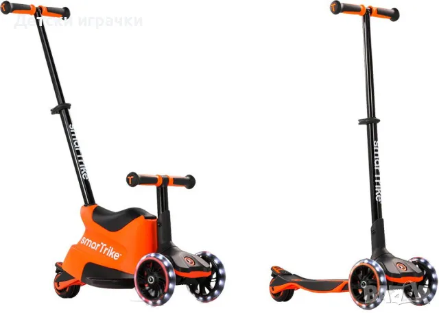 smarTrike - Детски разтегаем скутер Xtend Ride-on, тротинетка, снимка 5 - Скутери и тротинетки - 50089296
