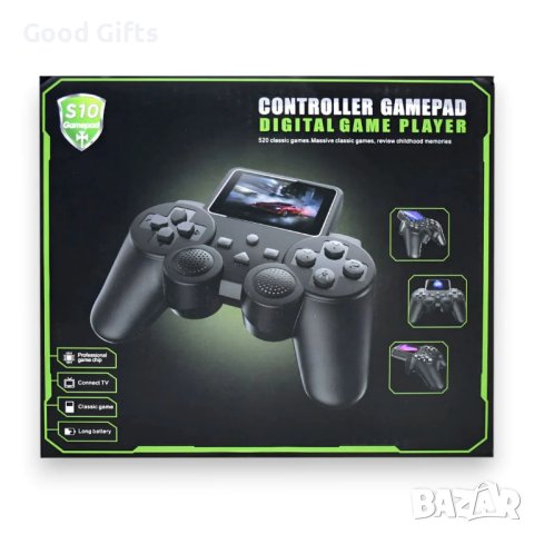 Ретро Ръчна конзола за игри Gamepad Контролер с вградени игри, снимка 2 - Други игри и конзоли - 43311279