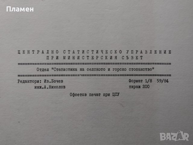 Горското стопанство на НРБ. Статистически сборник, снимка 4 - Други - 40469449