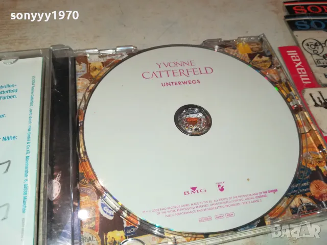YVONNE CATTERFELD CD-ВНОС GERMANY 2702251811, снимка 3 - CD дискове - 49304265