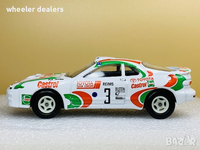 Метална количка Toyota Celica Turbo 4WD на Corgi 1:43, снимка 2 - Колекции - 40593160