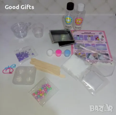 Комплект Котешка лапичка Направи си сам, Антистрес играчка Скуиши Лапи, снимка 4 - Образователни игри - 50094861