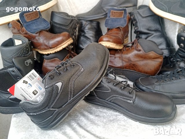 НОВИ ВОДОУСТОЙЧИВИ,професионални НЕМСКИ работни обувки, 43 - 44,SAFETY my PROJEKT® S3,естествена кож, снимка 5 - Други - 43517562