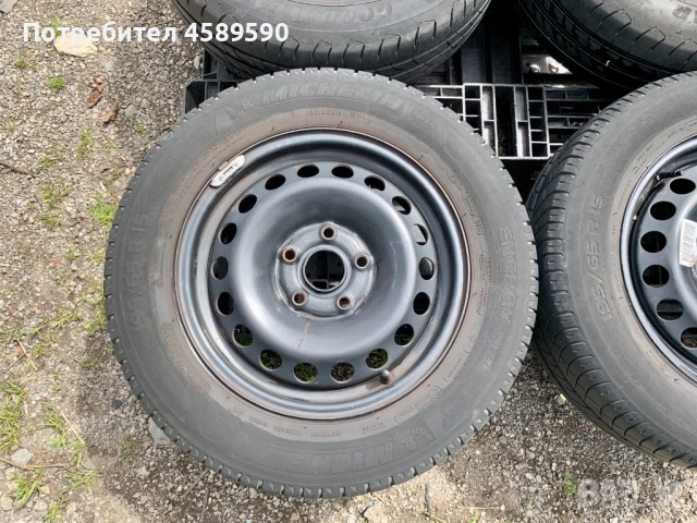 4бр.ДЖАНТИ+ГУМИ 15цола 5x112 за Vw Caddy,Golf 5,6,Touran,Skoda,Seat,Audi, снимка 5 - Гуми и джанти - 51808365