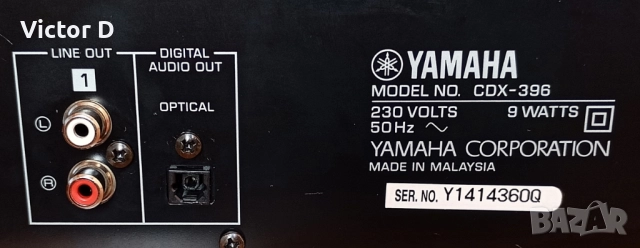 YAMAHA CDX-396 - CD-Player , снимка 10 - MP3 и MP4 плеъри - 51878993