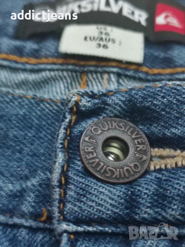 Мъжки къси дънки Quiksilver размер 36 , снимка 4 - Къси панталони - 42947413