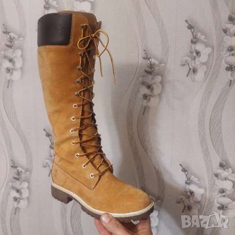 ботуши Timberland Premium 14 инча номер 38, снимка 2 - Дамски ботуши - 52632993