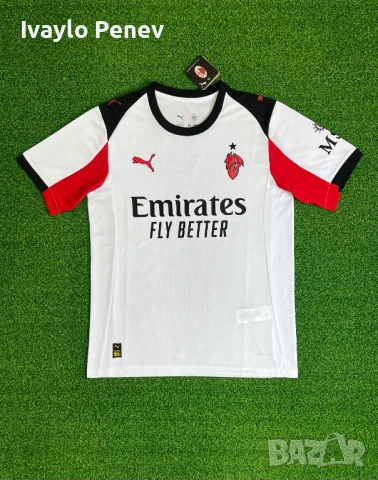 Ново! Milan / Милан официални тениски 2025/2026 Roma Lazio, снимка 5 - Тениски - 46496707