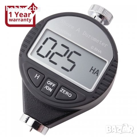 Твърдомер (дурометър) по Шор А с LCD дисплей