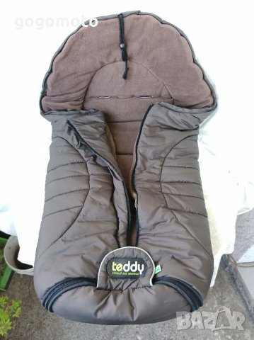 КАТО НОВО Термочувалче,спален бебе чувал за количка "TEDDY Baby Nest" - зимно,made in GERMANY, снимка 9 - За бебешки колички - 33040624