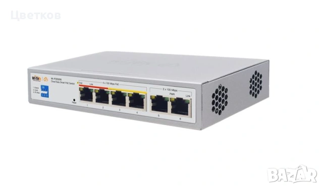 Управляем Smart PoE суич Wi-Tek WI-PCES206, снимка 2 - Суичове - 53020826