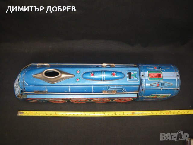 СТАРА РЕТРО СОЦ ЛАМАРИНЕНА ИГРАЧКА ЛОКОМОТИВ CHINA, снимка 8 - Антикварни и старинни предмети - 40788496