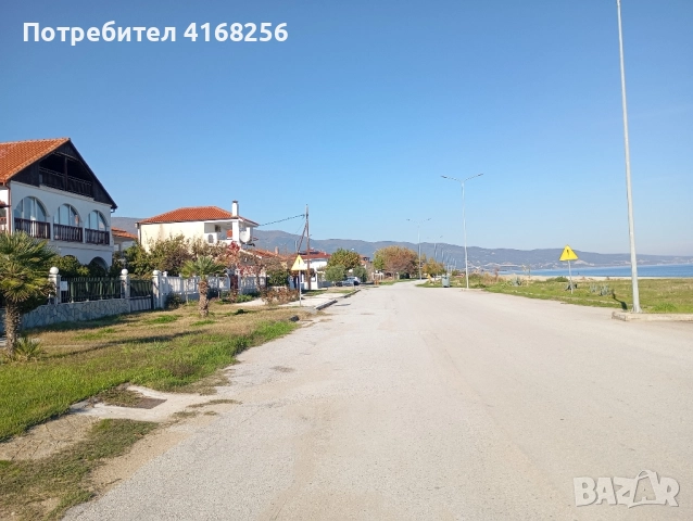 Парцел 320м2 Гърция Неа Врасна 40м от плажа., снимка 3 - Парцели - 52341247