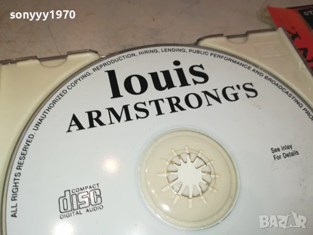 LOUIS ARMSTRONG CD 0708251835, снимка 10 - CD дискове - 51289235