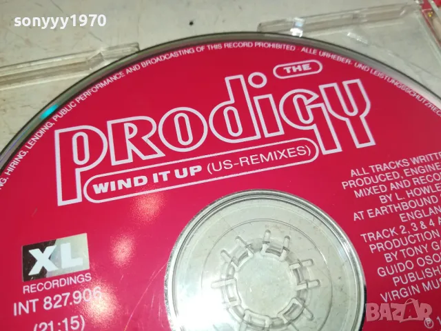 ЗАЯВЕН-THE PRODIGY CD-ВНОС GERMANY 1305251744, снимка 8 - CD дискове - 50274255