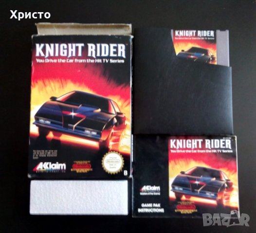 Knight Rider екшън игра за Nintendo NES