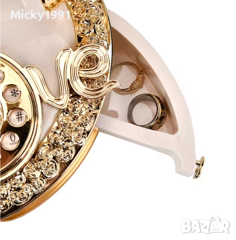 Ретро телефон/ музикална кутия за бижута , снимка 2 - Други - 52535732