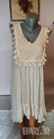Елегантна рокля р-р Л/ХЛ, нова, с етикет, снимка 1 - Рокли - 40854714