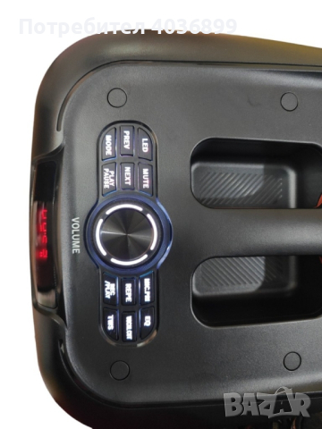 Bluetooh Karaoke Speaker NDR 102B - Красив LED високоговорител със 7 режима; 2 години гаранция, снимка 5 - Караоке - 44854339