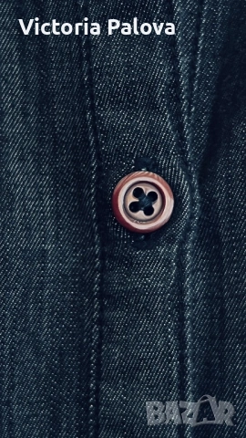 Дънкова рокля-риза CONVERSE ONE STAR оригинал, снимка 9 - Рокли - 53157514