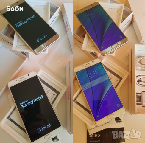 Samsung NOTE 5 DUOS 64 Gb & SINGLE CARD 32 gb - Гаранция!, снимка 1 - Samsung - 38656124