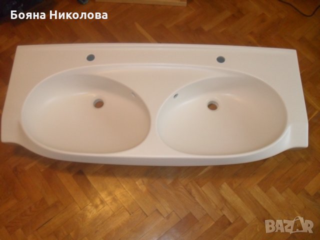 Двойна мивка за баня Villeroy & Boch, снимка 3 - Мивки - 35292911