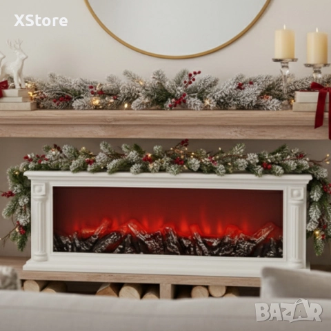 LED камина с ефект на жар – уют и атмосфера без дим и огън
