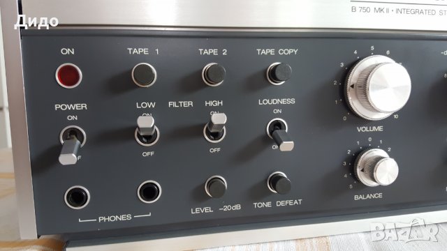 ​ReVox  B 750 MK II  , снимка 4 - Ресийвъри, усилватели, смесителни пултове - 37547936