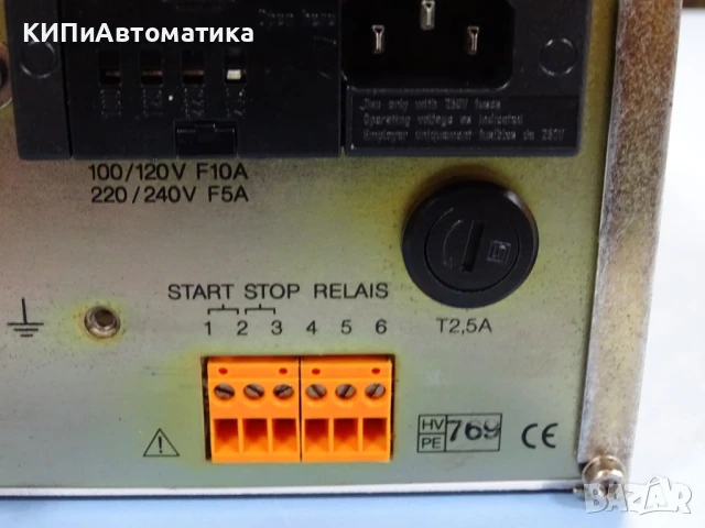 контролер Leybold TURBOTRONIK NT151/361 Turbo Pump Controller 230/244V, снимка 8 - Резервни части за машини - 51261985