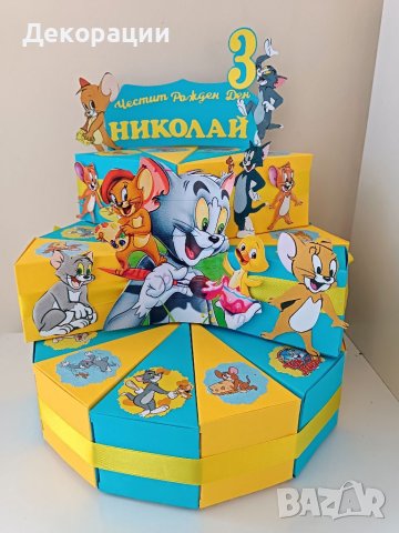 Промоция!Изработка на картонени торти .Украси за всякакъв повод , снимка 13 - Други - 40602688