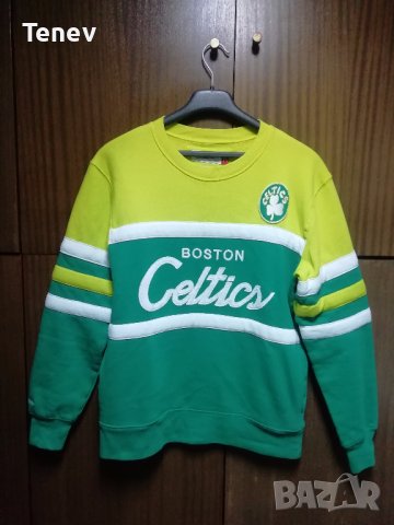Boston Celtics Mitchell & Ness Hardwood Classics оригинална блуза горница размер М Бостън Селтикс   