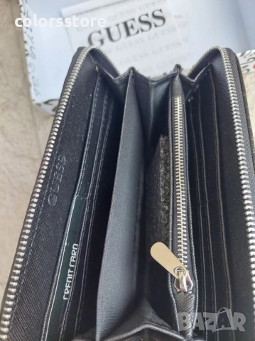 Дамско черно портмоне Guess/SG51p, снимка 5 - Портфейли, портмонета - 51739828