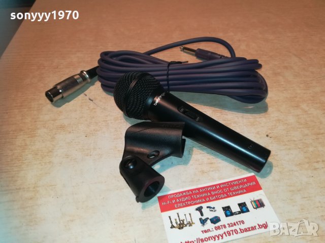 behringer profi mic с кабел и държач 2203211921, снимка 8 - Микрофони - 32264033
