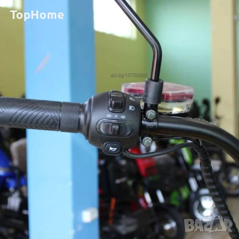 Електрически Скутер Чопър RENEGADE 3500W 2026, снимка 6 - Мотоциклети и мототехника - 53033983