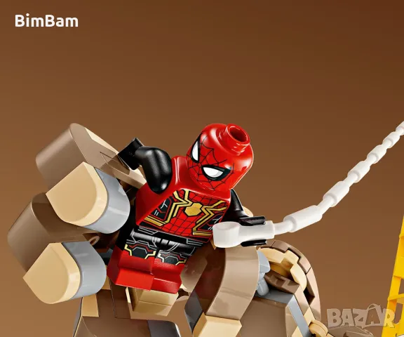 Конструктор LEGO® Marvel 76280 - Спайдърмен срещу Пясъчния човек: Последната битка, снимка 5 - Конструктори - 47901583