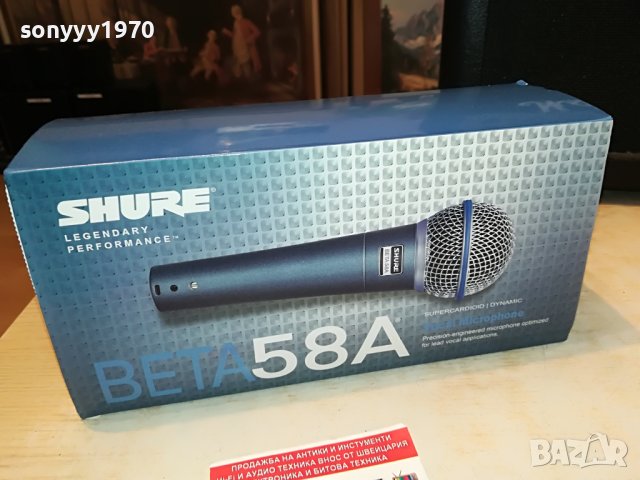 shure beta 58a profi mic-внос swiss 3005220933
