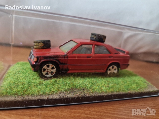 Mercedes диорама 1:43