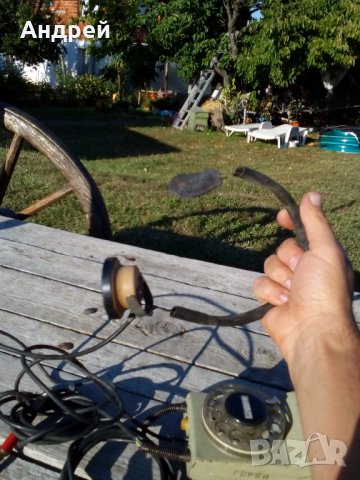 Стар работен телефон, снимка 5 - Антикварни и старинни предмети - 26674831