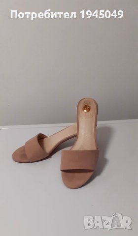 Елегантни дамски чехли - 38 номер, снимка 8 - Чехли - 50941824