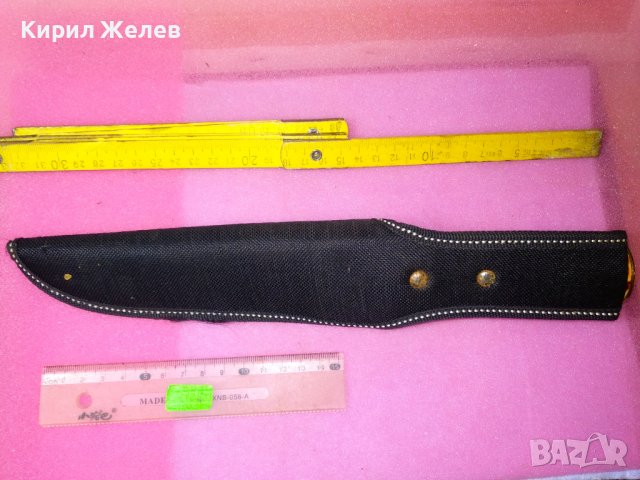 Columbia JinLang Company USA SABER SA23 КРАСИВ СТИЛЕН МАРКОВ ЗДРАВ ЛОВЕН НОЖ с КАНИЯ 26269, снимка 15 - Ножове - 44009791